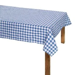 Tovaglia A Quadretti Country Morbidissimi - Dimensioni Varie Z204 -Prodotti Per La Casa tovaglia da tavola a quadretti country di morbidissimi azzurro 11