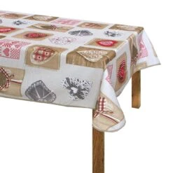 Tovaglia Antimacchia Heart - Dimensioni Varie Y028 7 Tovaglia Antimacchia Heart - Dimensioni Varie Y028 -Prodotti Per La Casa tovaglia da tavola antimacchia heart beige 2