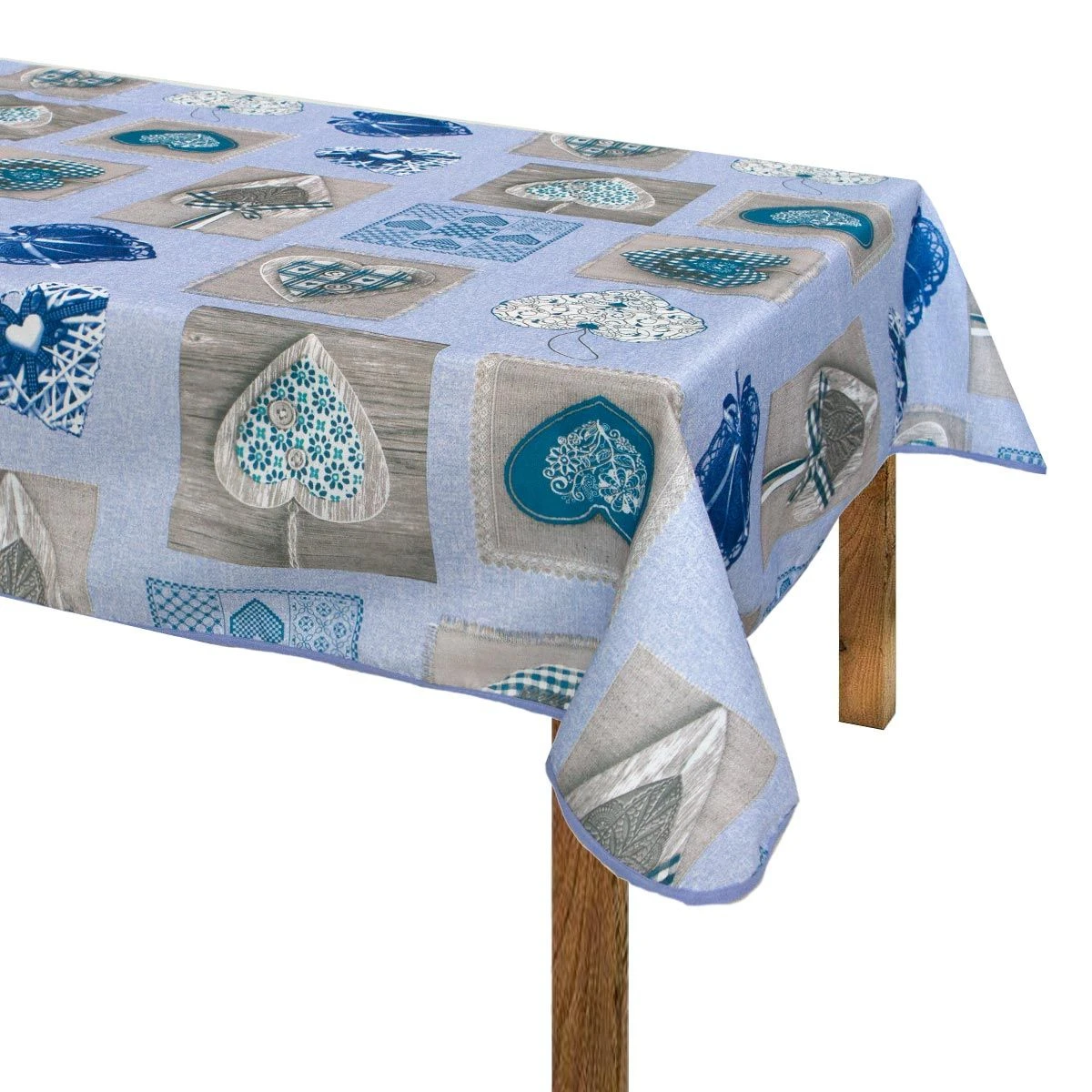 Tovaglia Antimacchia Heart - Dimensioni Varie Y028 4 Tovaglia Antimacchia Heart - Dimensioni Varie Y028 - immagine 2