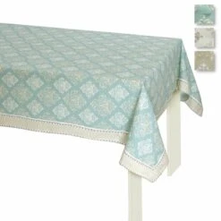 Tovaglia Da Tavola Venice Brocade In Puro Cotone - Dimensioni Varie V944