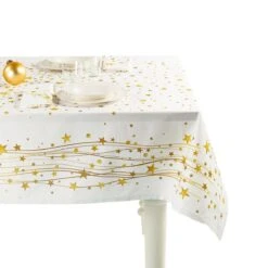 Tovaglia Gold Di Caleffi In Puro Cotone Digitale - Dimensioni Varie W452