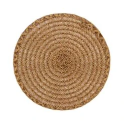 Tovaglietta All'americana Spiral In Juta Rotonda W935