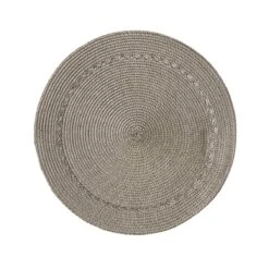 Tovaglietta All Americana BlancoRaya Rotonda Diametro 38 Cm Y927 -Prodotti Per La Casa tovaglietta americana blanco raya rotonda diametro 38 cm grigio 1