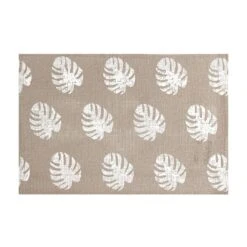 Tovaglietta Foglie In Juta 30x45 Cm W700 -Prodotti Per La Casa tovaglietta juta foglie 30x45 cm tortora 1