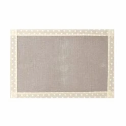 Tovaglietta Pois In Juta 35x40 Cm W701 -Prodotti Per La Casa tovaglietta juta pois 30x45 cm beige 1