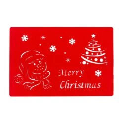 Tovaglietta Natalizia Christmas Intaglio In Feltro K706