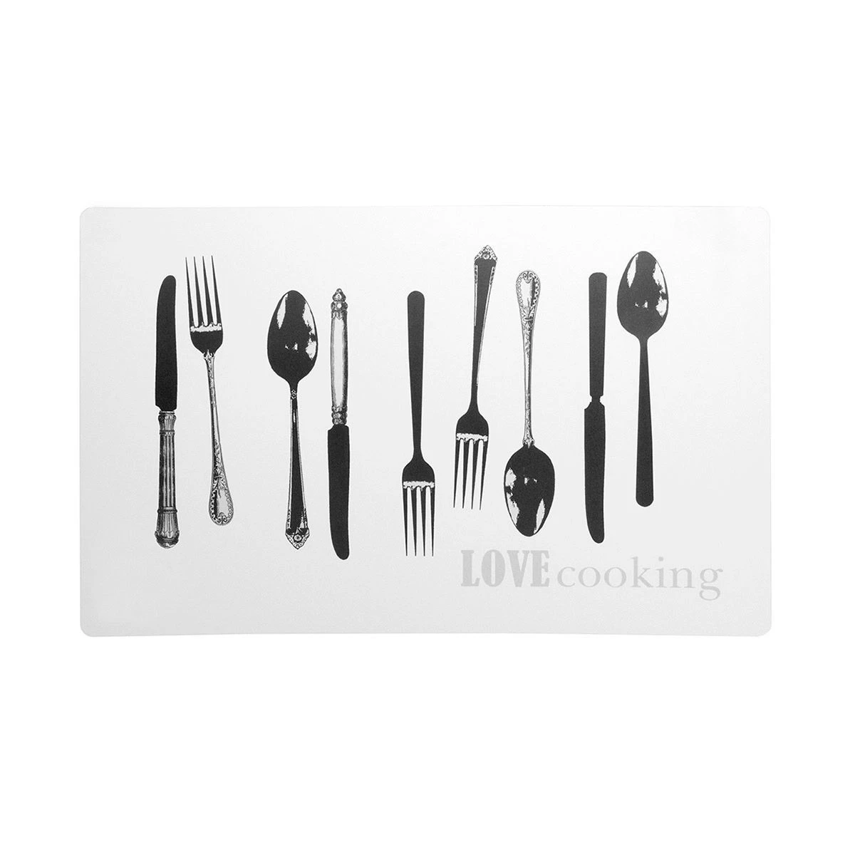 Tovaglietta All'americana Love Cooking Q588 3 Tovaglietta All'americana Love Cooking Q588