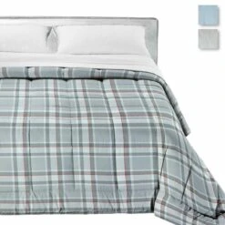 Trapunta Piumone In Piuma Tartan Di Gilania - Dimensioni Varie V002