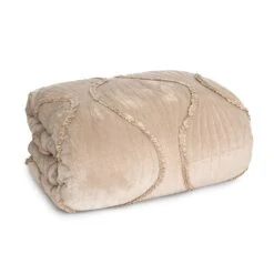 Trapunta Piumone Invernale Julia In Velluto Matrimoniale Due Piazze U901 -Prodotti Per La Casa trapunta invernale in velluto julia matrimoniale beige 3