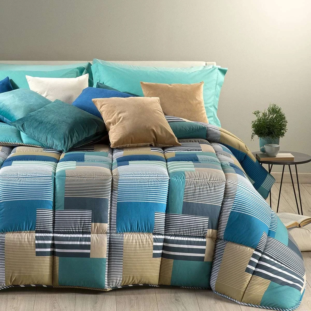 Trapunta Piumone Invernale Caleido Caleffi In Microfibra - Dimensioni Varie K592 5 Trapunta Piumone Invernale Caleido Caleffi In Microfibra - Dimensioni Varie K592 - immagine 3