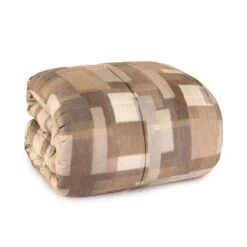 Trapunta Piumone Invernale Cristel Di Caleffi Matrimoniale W085 -Prodotti Per La Casa trapunta piumone invernale cristel di caleffi in puro cotone matrimoniale tortora 2 1