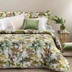 Trapunta Piumone Invernale Ginger Caleffi C/stampa Digitale Matrimoniale J888