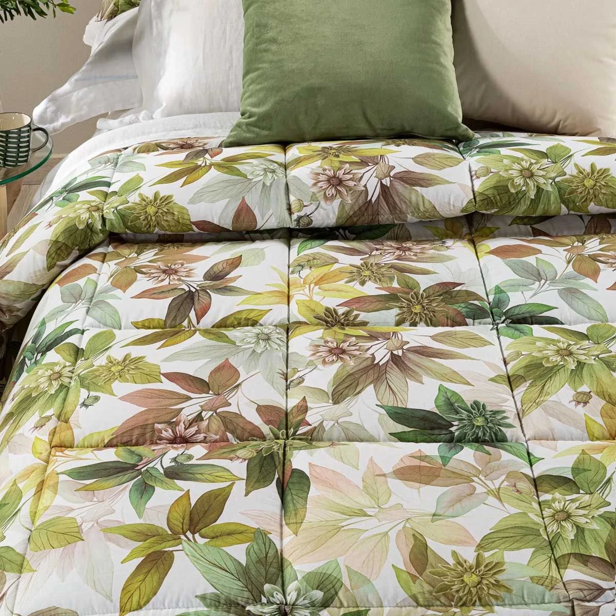 Trapunta Piumone Invernale Ginger Caleffi C/stampa Digitale Matrimoniale J888 5 Trapunta Piumone Invernale Ginger Caleffi C/stampa Digitale Matrimoniale J888 - immagine 3