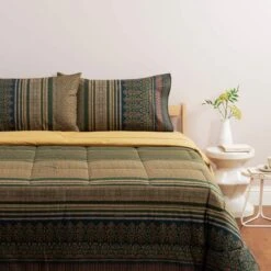 Trapunta Piumone Invernale Roccaraso Di Bassetti Matrimoniale K646 -Prodotti Per La Casa trapunta piumone invernale roccaraso di bassetti matrimoniale verde 1