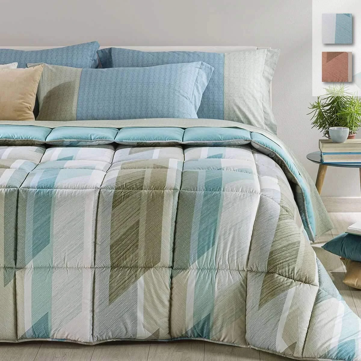 Trapunta Piumone Textile Di Caleffi In Microfibra - Dimensioni Varie J890 3 Trapunta Piumone Textile Di Caleffi In Microfibra - Dimensioni Varie J890