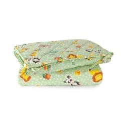 Trapuntino Karina Di Biancaluna Per Lettino Baby Con Paracolpi W932 -Prodotti Per La Casa trapuntino karina di biancaluna per lettino baby con paracolpi verde 1