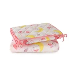Trapuntino Kiki Di Biancaluna Per Lettino Baby Con Paracolpi W929 -Prodotti Per La Casa trapuntino kiki di biancaluna per lettino baby con paracolpi rosa 2 1