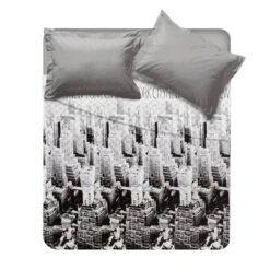 Trapuntino Leggero New York Copriletto Trapuntato Matrimoniale Due Piazze P045 -Prodotti Per La Casa trapuntino copriletto matrimoniale new york primaverile