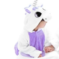Pigiamone Intero Kids Unisex Unicorno In Caldo Pile V033 15 Pigiamone Intero Kids Unisex Unicorno In Caldo Pile V033 -Prodotti Per La Casa tuta pigiamone intero per bambino unicorno dettaglio lilla 4
