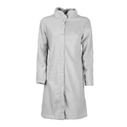 Vestaglia Donna Edera Di Toscana Lingerie Con Bottoni In Pile J696 -Prodotti Per La Casa vestaglia donna edera di toscana lingerie con bottoni in pile grigio 5