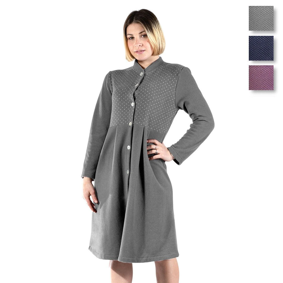 Vestaglia Donna Invernale Ginetta Di Toscana Lingerie J825 3 Vestaglia Donna Invernale Ginetta Di Toscana Lingerie J825