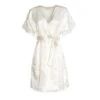 Vestaglia Donna Sposa Lavanda Di Toscana Lingerie In Raso Z383 -Prodotti Per La Casa vestaglia in raso mezza manica lavanda toscana lingerie panna 5